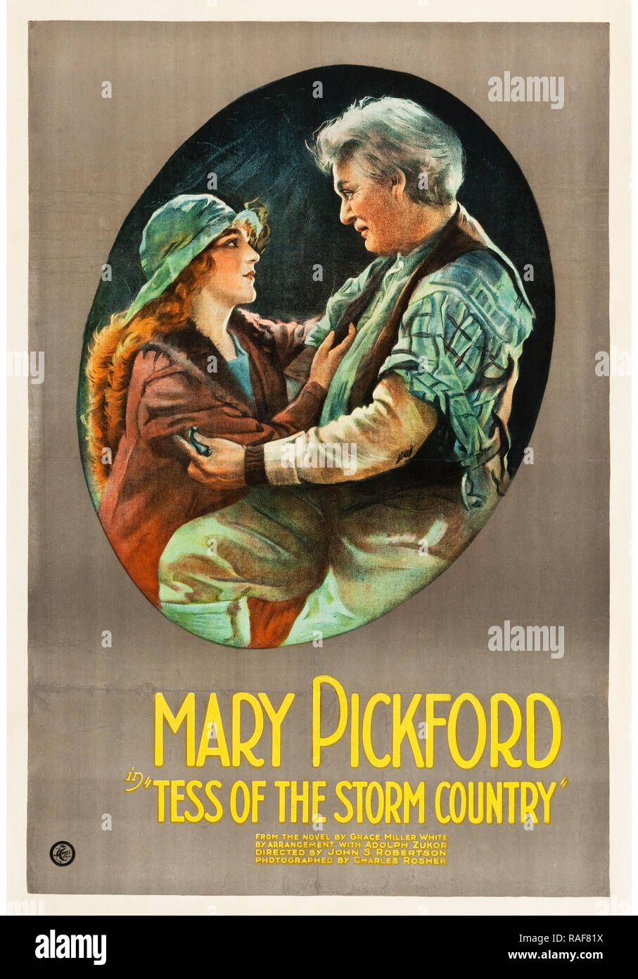 Ess de la tempête Pays (United Artists, 1922), l'Affiche de référence de dossier de Mary Pickford 33636 809THA Banque D'Images