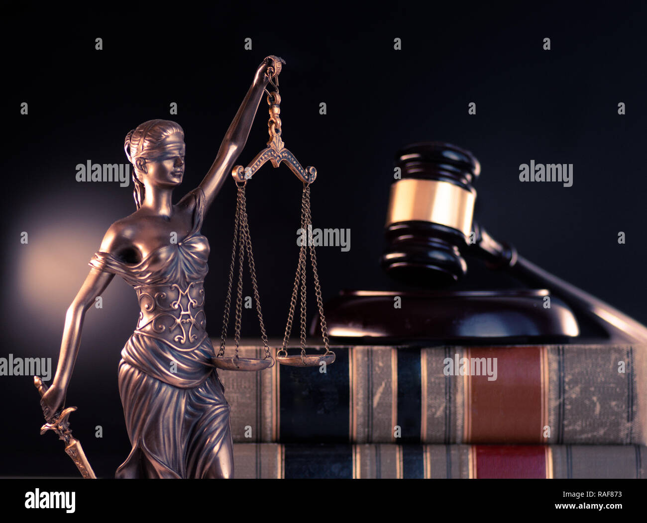 Droit juridique justice sociale concept de droit Banque D'Images