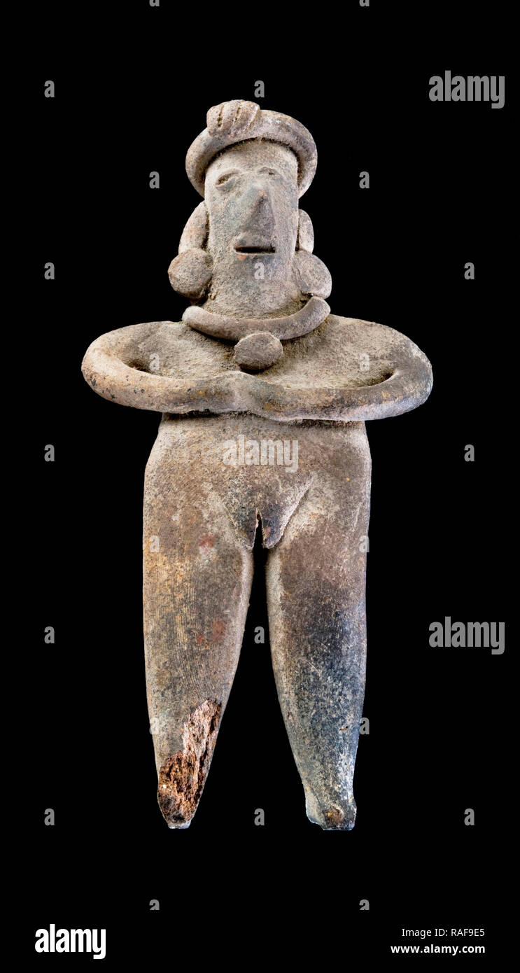 Colima précolombien figure femme faite autour de 200 av. Banque D'Images