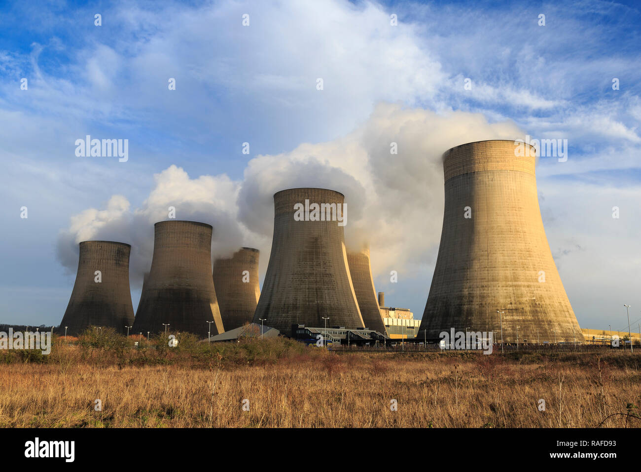 Ratcliffe-on-Soar Power Station, Nottinghamshire Banque D'Images