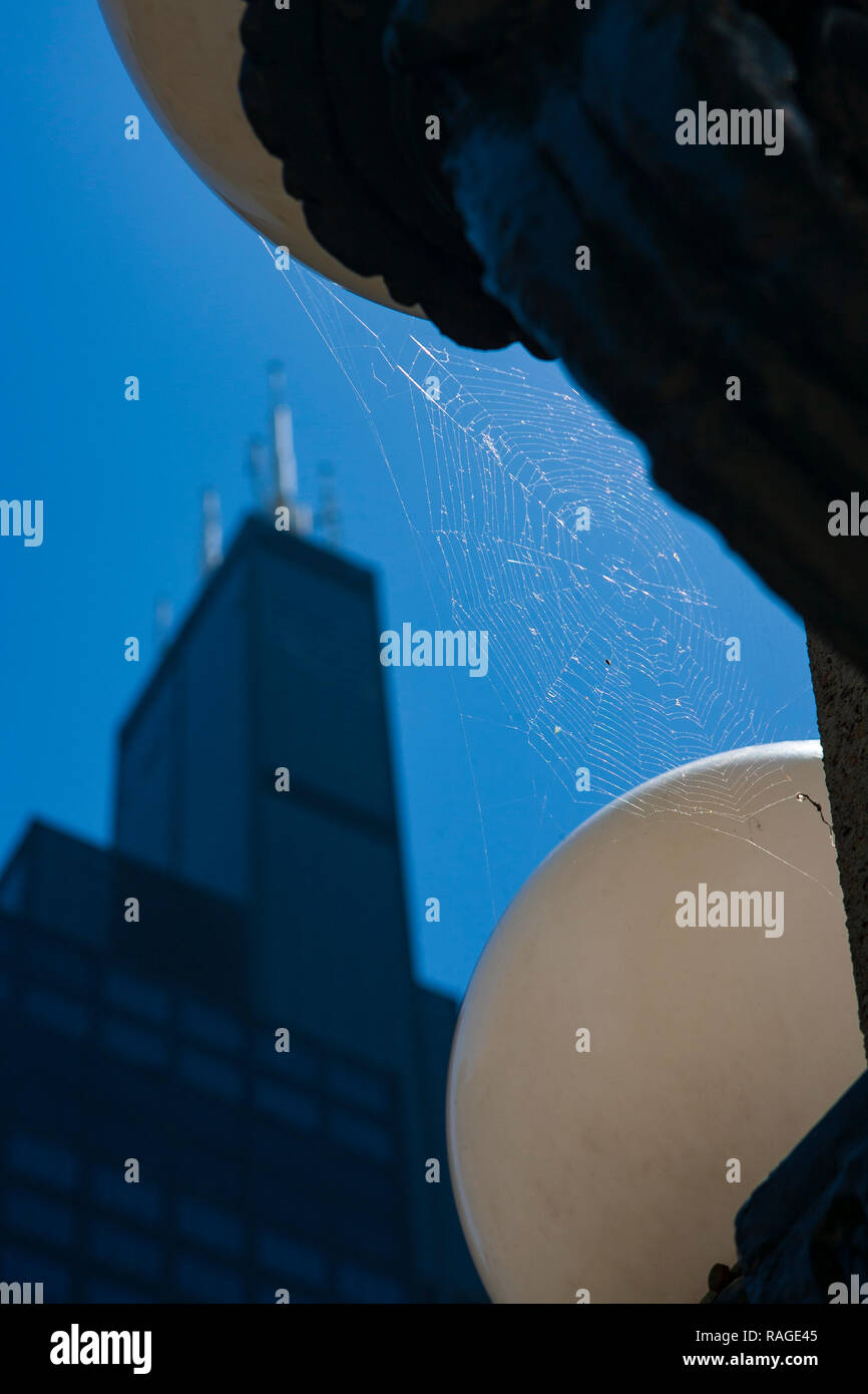 Chicago, Illinois, communément connue sous le nom, la ville est la troisième ville la plus peuplée des États-Unis. Banque D'Images