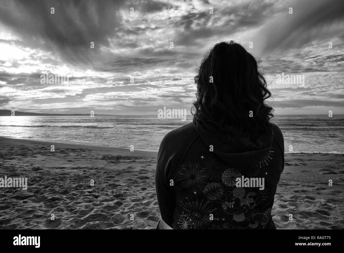 Vue de plage Banque D'Images