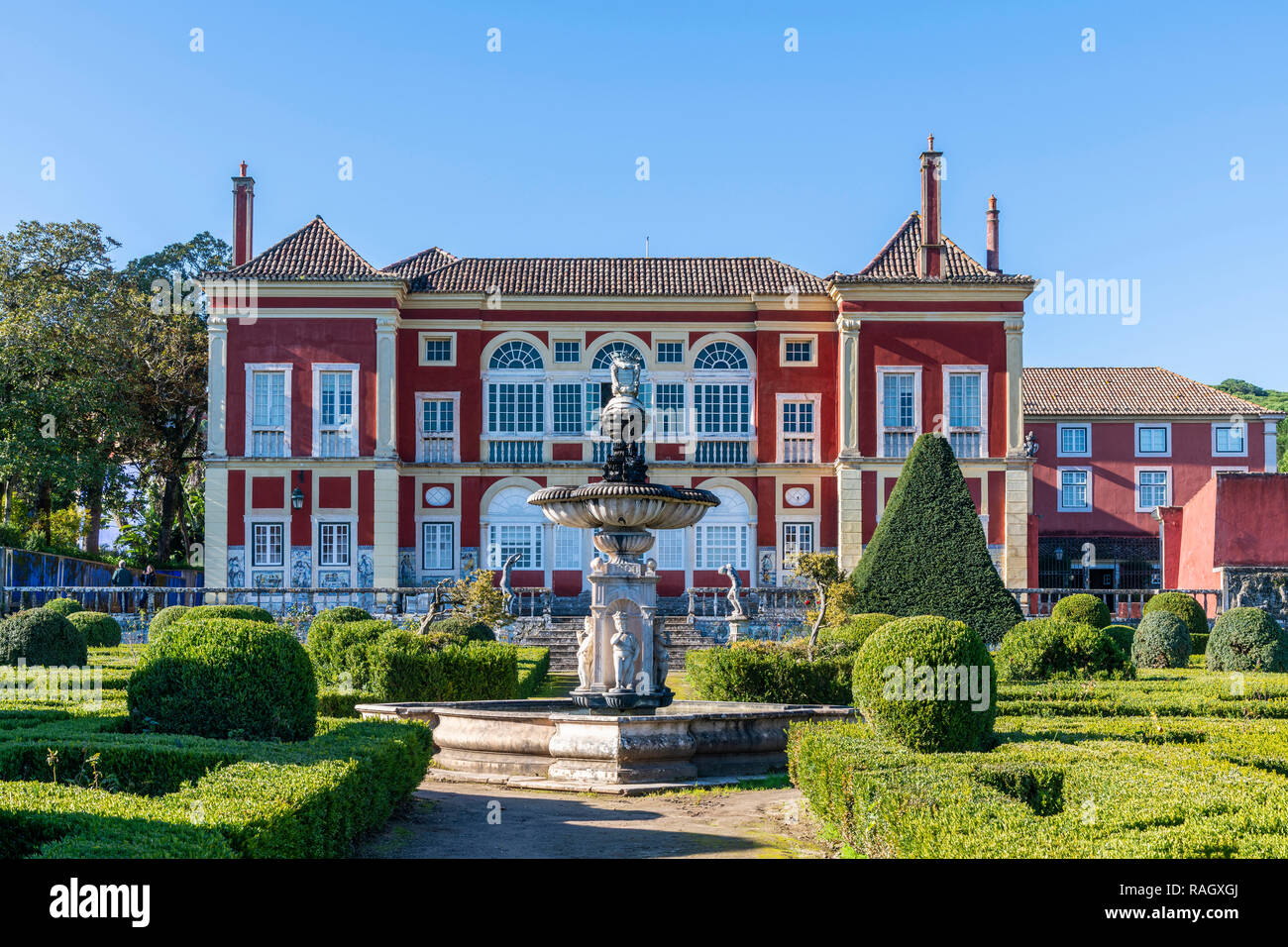 Palais du Marquis de Fronteira, Lisbonne, Portugal Banque D'Images