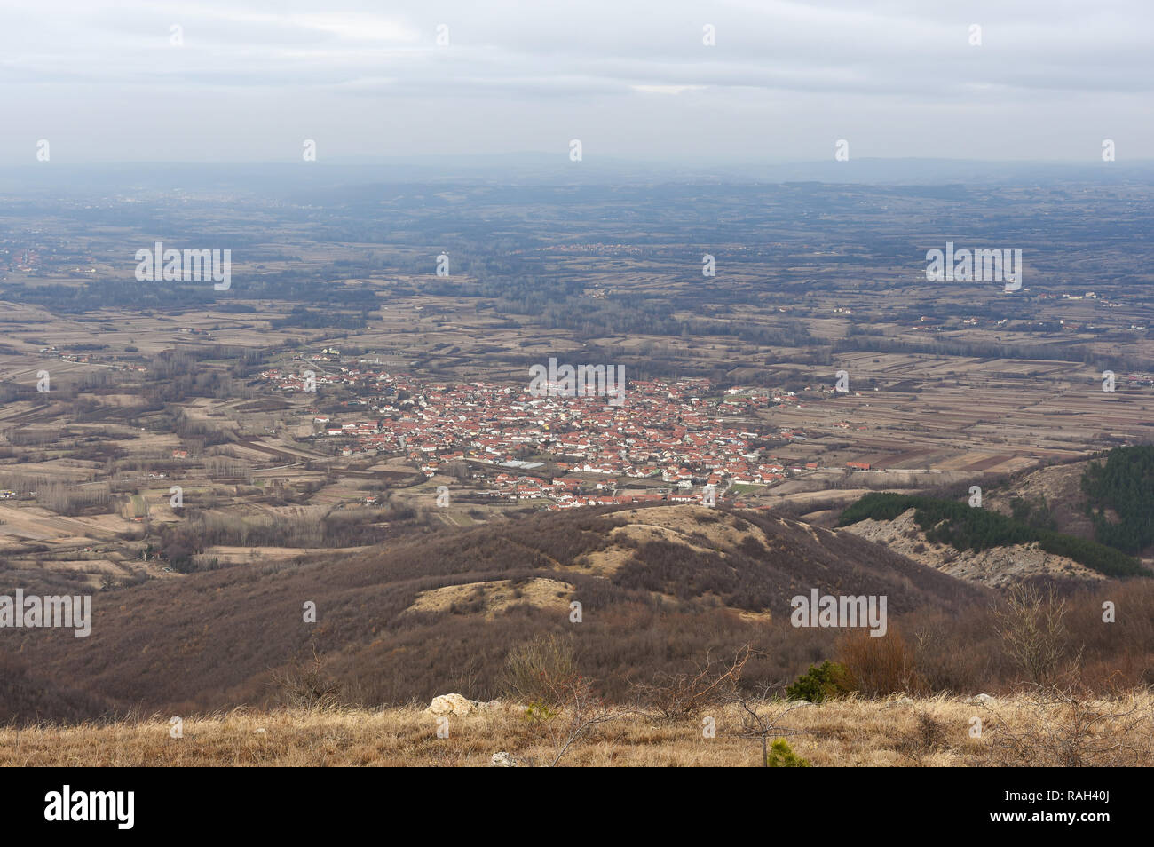 Setonje Krilas de la montagne Banque D'Images