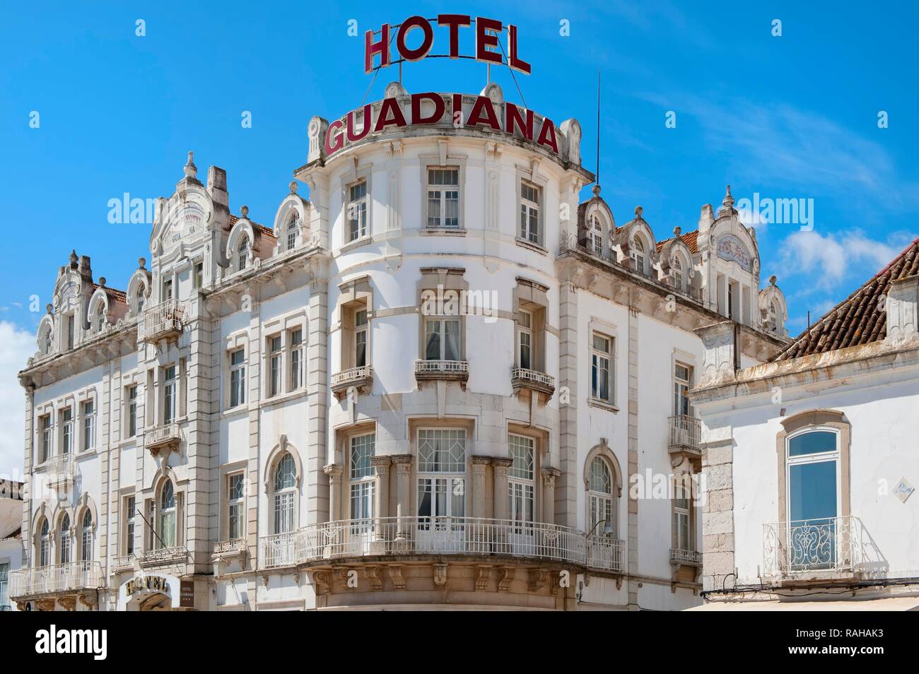 Hôtel Guardiana, Vila Real de Santo Antonio, Algarve, Portugal, Europe Banque D'Images