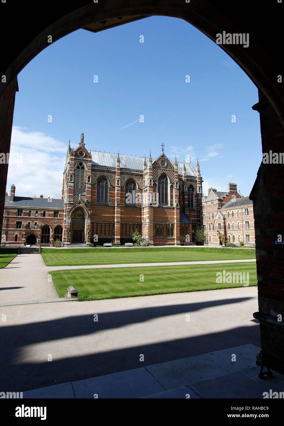 Campus de Keble College, l'un des 39 collèges, qui sont tous indépendants et forment ensemble l'Université d'Oxford, Oxford Banque D'Images