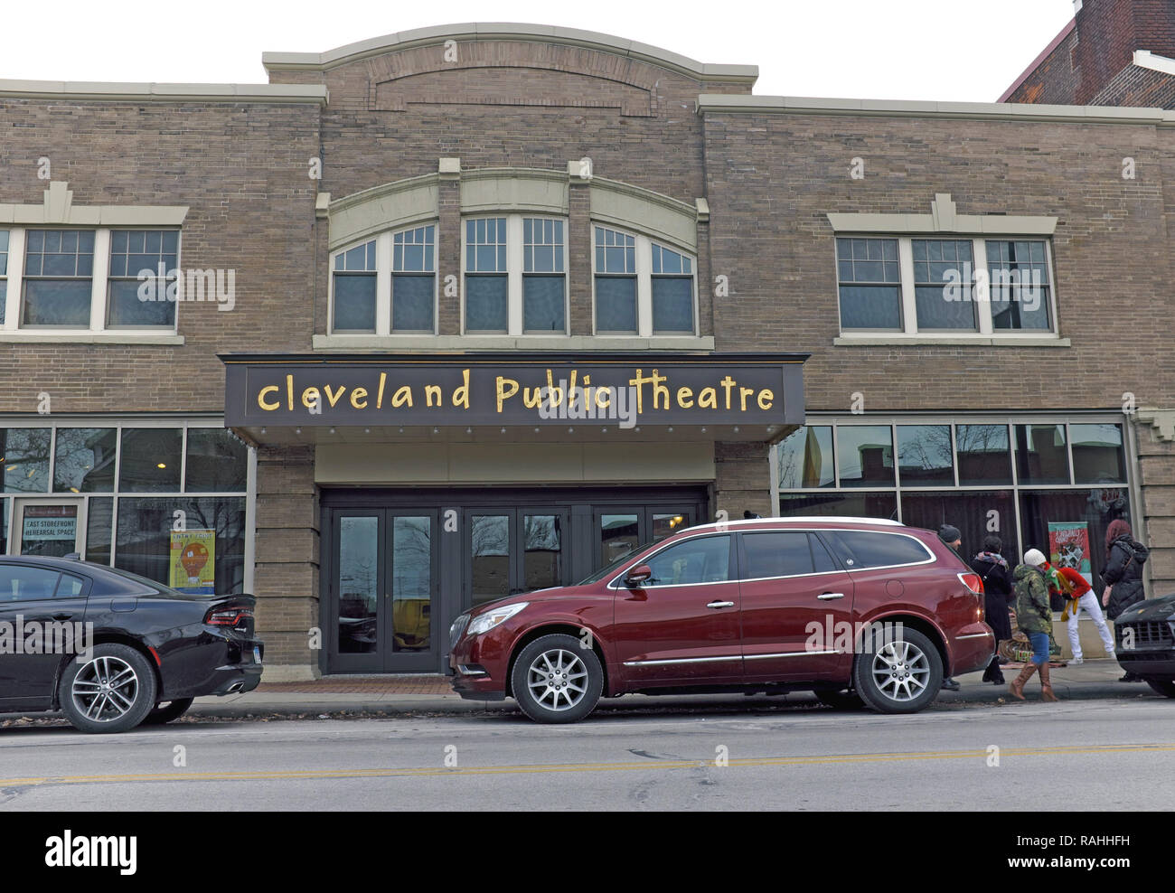 Le théâtre public de Cleveland dans le district de Square-Shoreway Gordon Cleveland, Ohio, USA. Banque D'Images