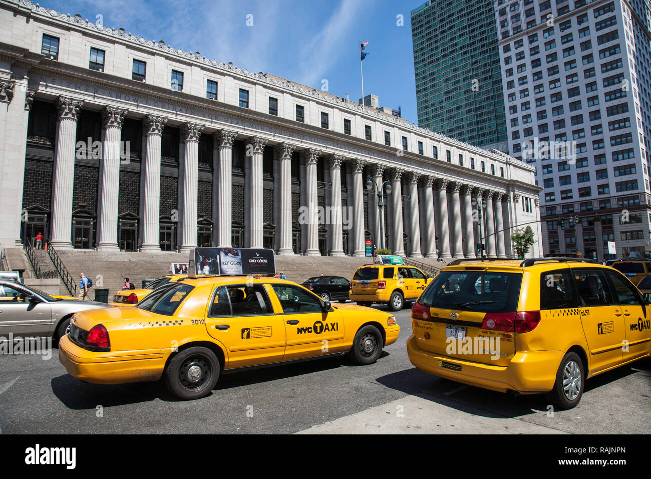 James A. Farley Post Office Building, NYC Banque D'Images
