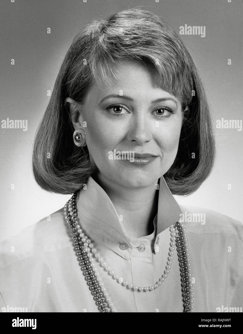 Photo publicitaire de Jane Pauley, vers 1987 référence du dossier 33636 946THA Banque D'Images