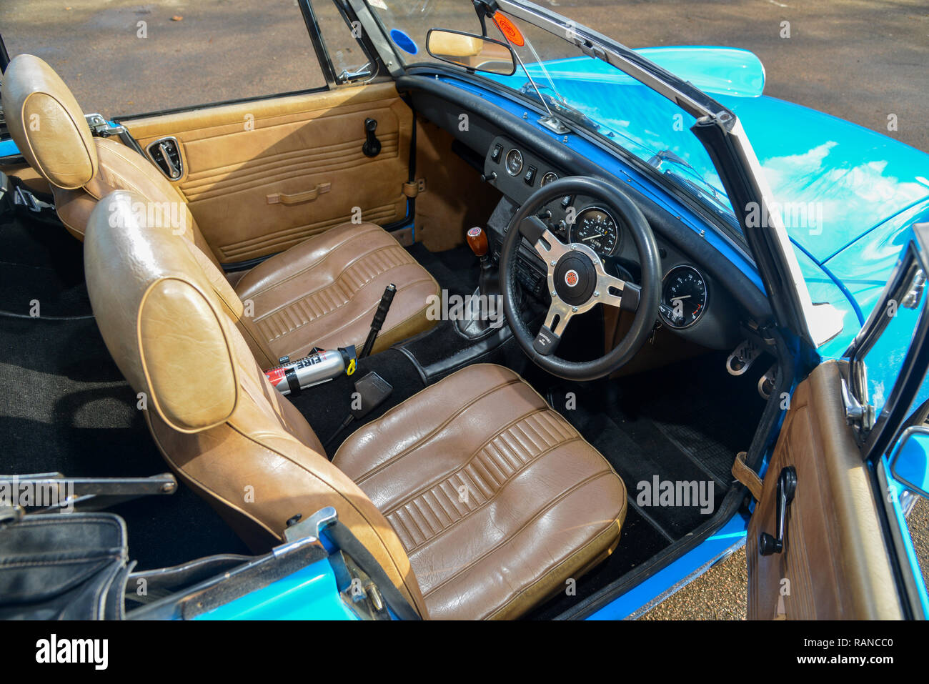 MG Midget 1979 Voiture de sport britannique Banque D'Images