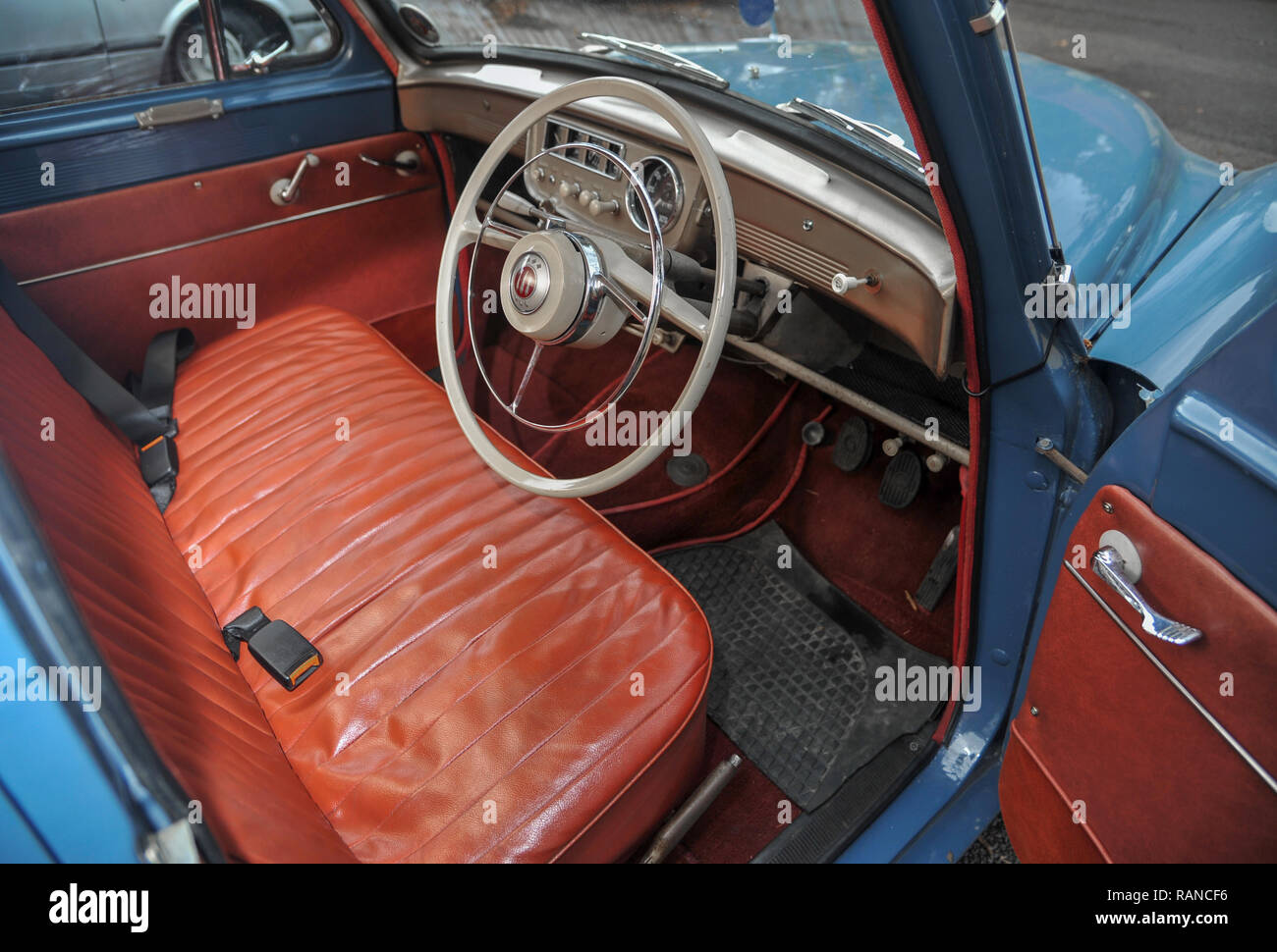 1955 Hillman Minx voiture classique britannique de l'Rootes Group Banque D'Images