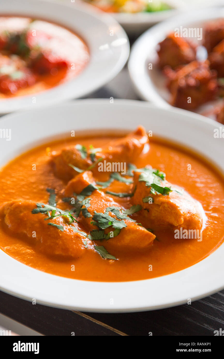 Les délices indiens, pour accoucher à la maison, le dîner avec la famille et les amis Banque D'Images
