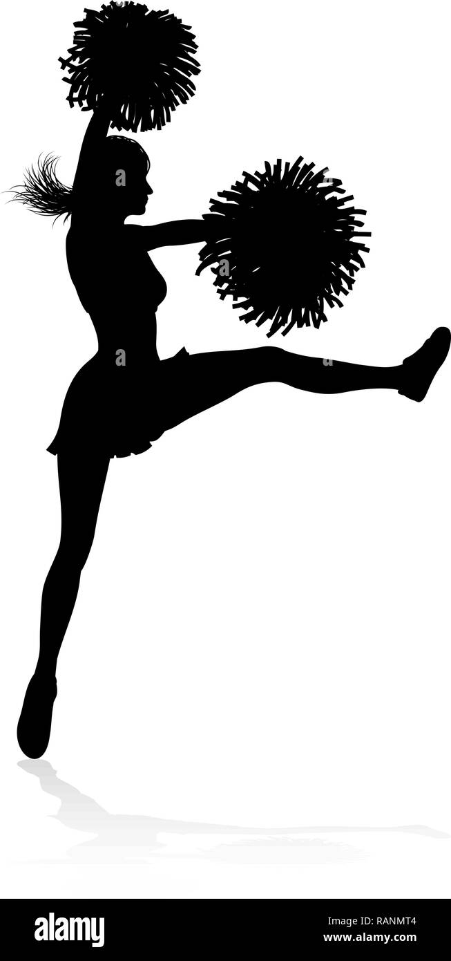 Pom-poms Pom avec ossature Illustration de Vecteur