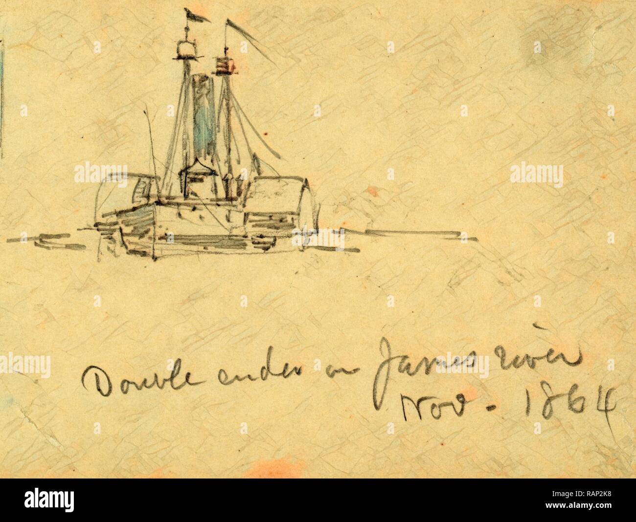 Ender Double Sur James River, Novembre 1864, Novembre 1864, Dessin Sur  Papier Crayon Crème, 8,9 X 11,9 Cm. (Feuille), 1862- Repensé Photo Stock -  Alamy