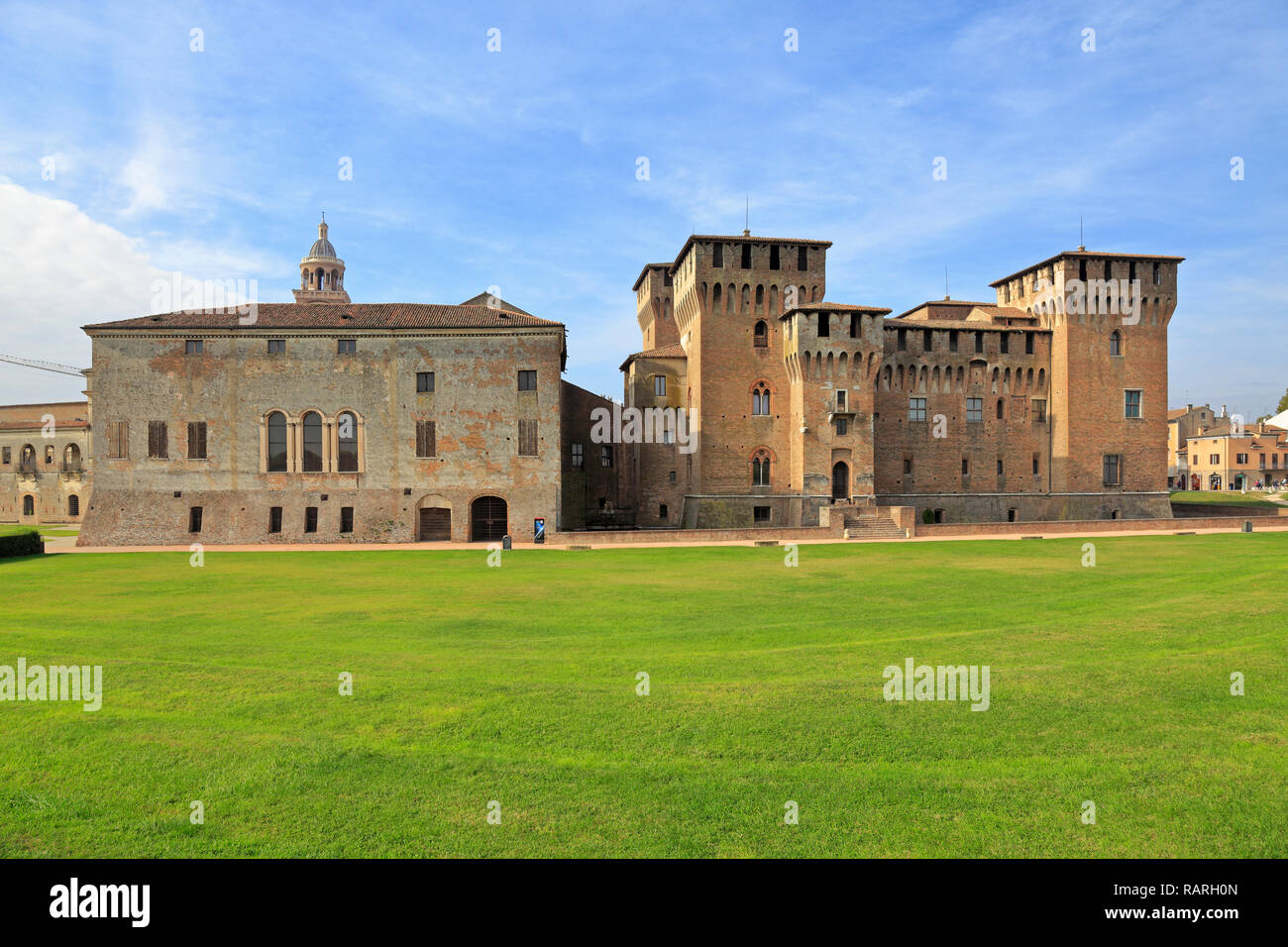 Castello di San Giorgio, Mantoue, UNESCO World Heritage Site, Lombardie, Italie. Banque D'Images