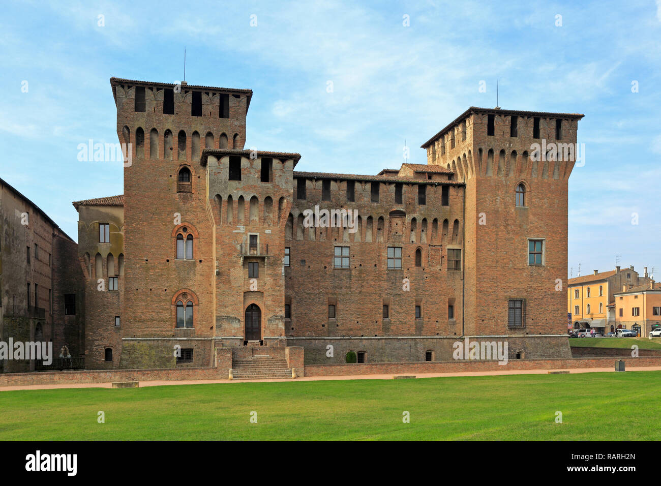 Castello di San Giorgio, Mantoue, UNESCO World Heritage Site, Lombardie, Italie. Banque D'Images