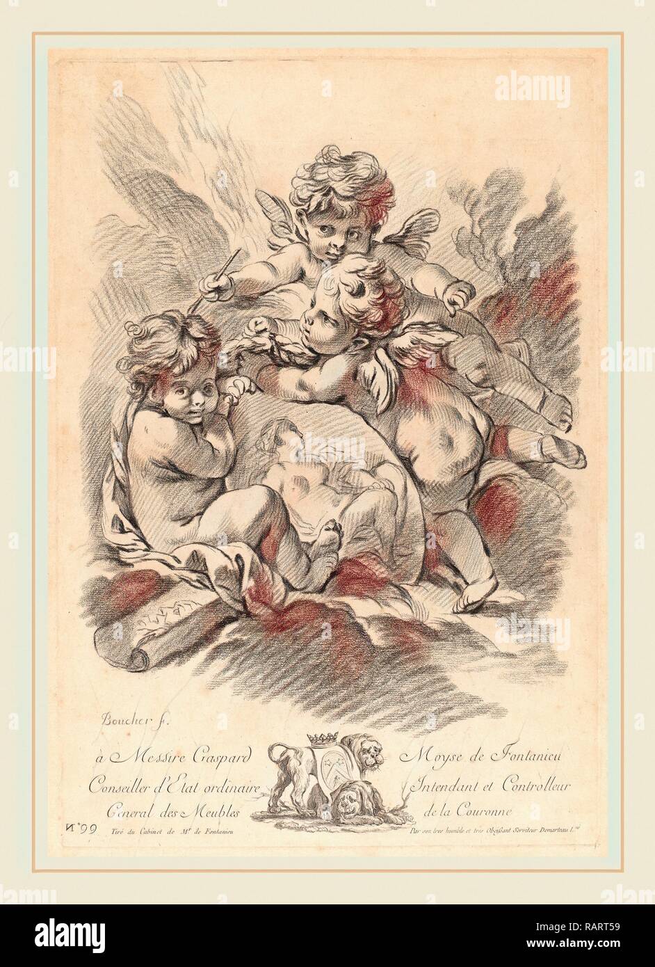 . Repensé par Gibon. L'art classique avec une touche moderne repensé Banque D'Images