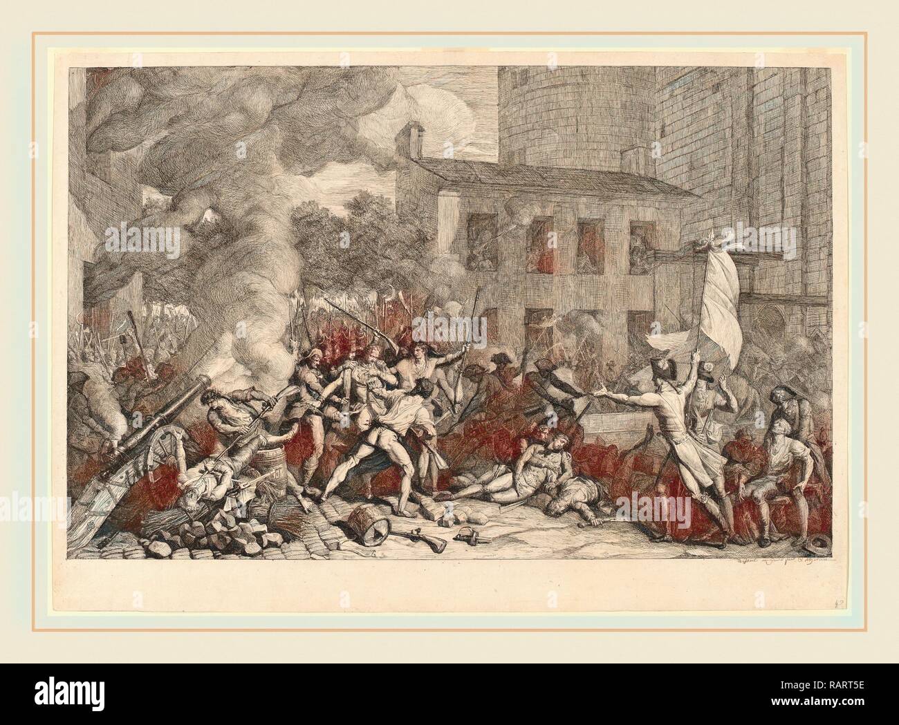 . Repensé par Gibon. L'art classique avec une touche moderne repensé Banque D'Images