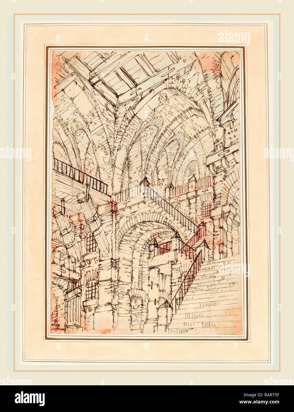 . Repensé par Gibon. L'art classique avec une touche moderne repensé Banque D'Images
