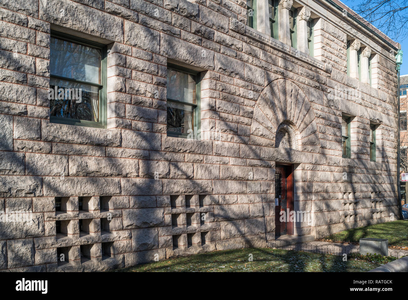 Glessner House, Chicago landmark dans le quartier Prairie Avenue conçu par Henry Hobson Richardson Banque D'Images