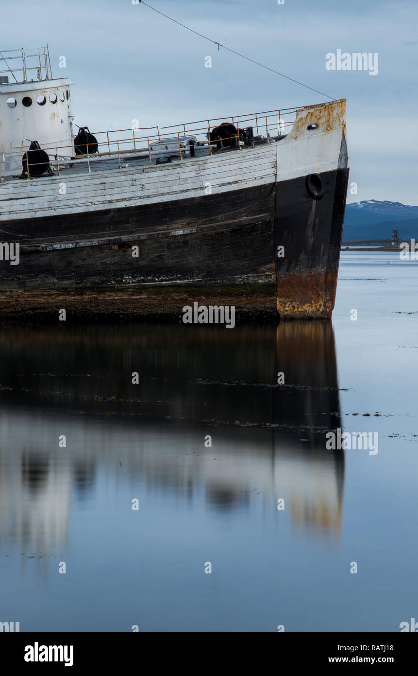 Un deuxième bateau. Banque D'Images