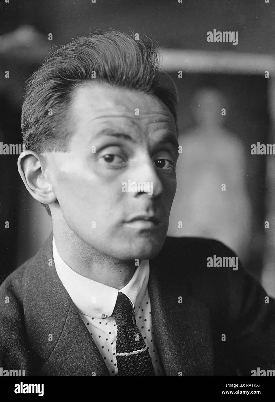 EGON Schiele (1890-1918) artiste autrichien sur 1912 Banque D'Images