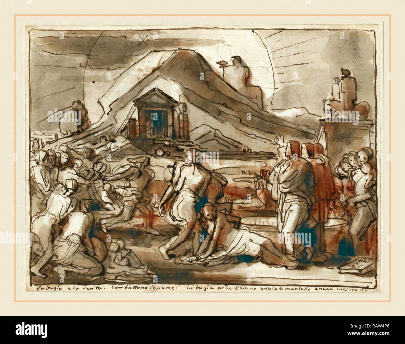 . Repensé par Gibon. L'art classique avec une touche moderne repensé Banque D'Images