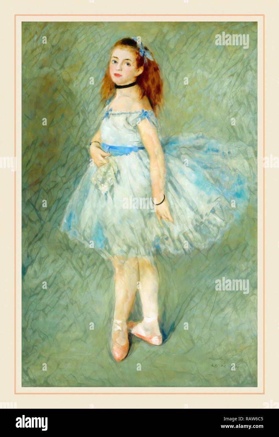 Auguste Renoir, le Danseur, Français, 1841-1919, 1874, huile sur toile.  Repensé par Gibon. L'art classique avec un style moderne repensé Photo  Stock - Alamy