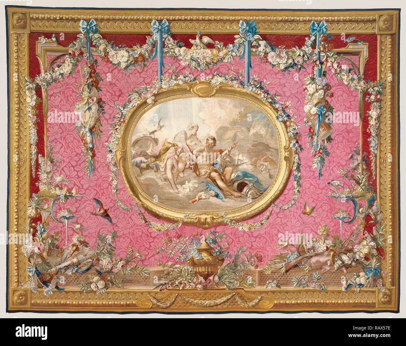Tableau Impression Sur Toile Vénus Et Cupidon 2, D'après François Boucher, Fbc106