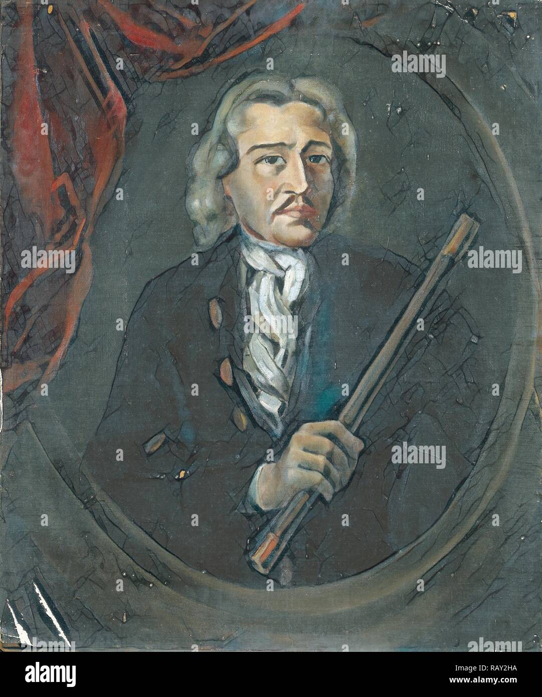 Joan van Hoorn (1653-1711). Gouverneur général (1704-09), copie d'après Cornelis de Bruyn, 1800 - 1950. Repensé Banque D'Images
