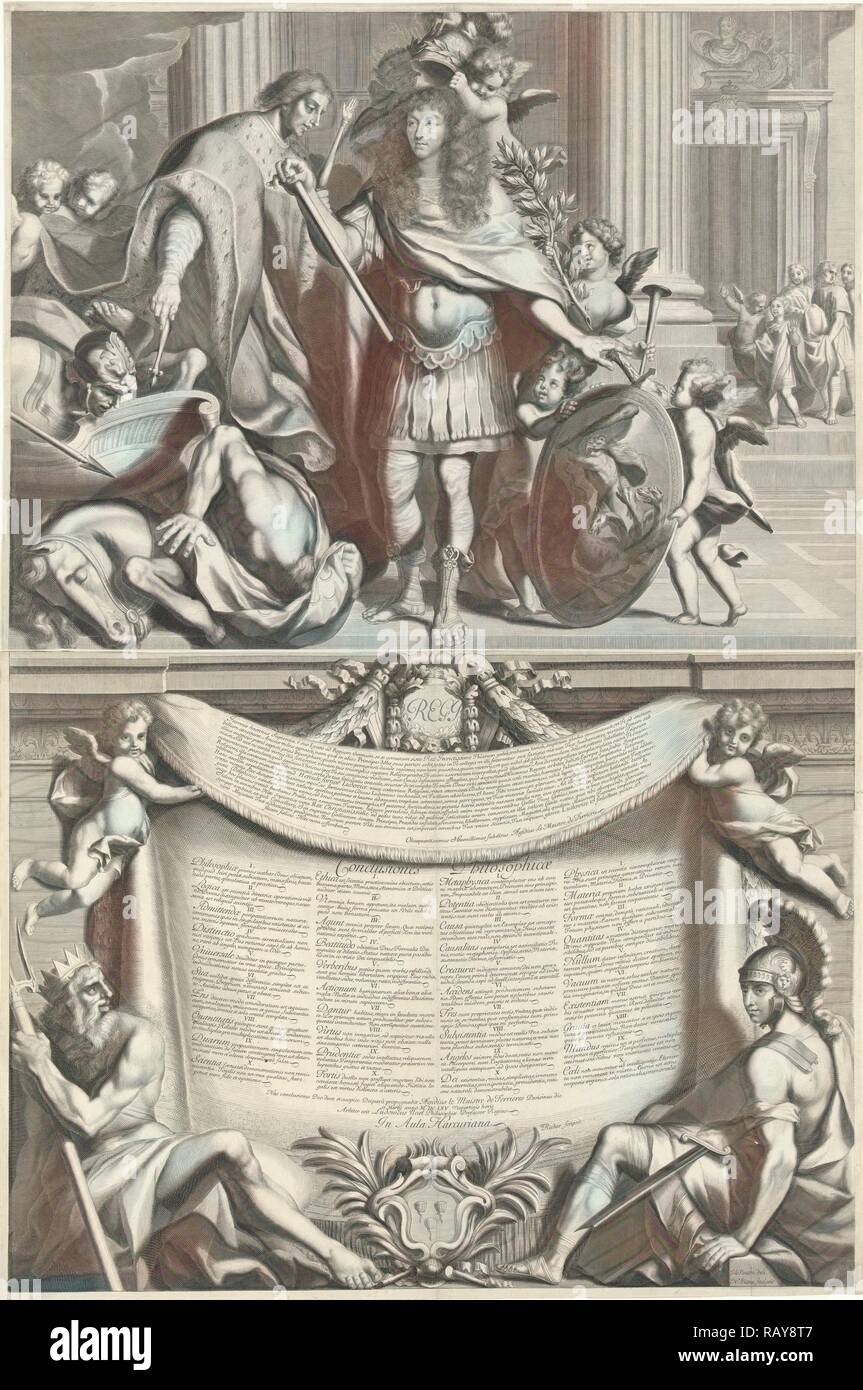 Imprimer d'Aegidius, Le Maistre, 1665 imprimer bouilloire : Nicolas Pitau, J'ai imprimer bouilloire : Richer, J. Le Pautre, 1665. Repensé Banque D'Images