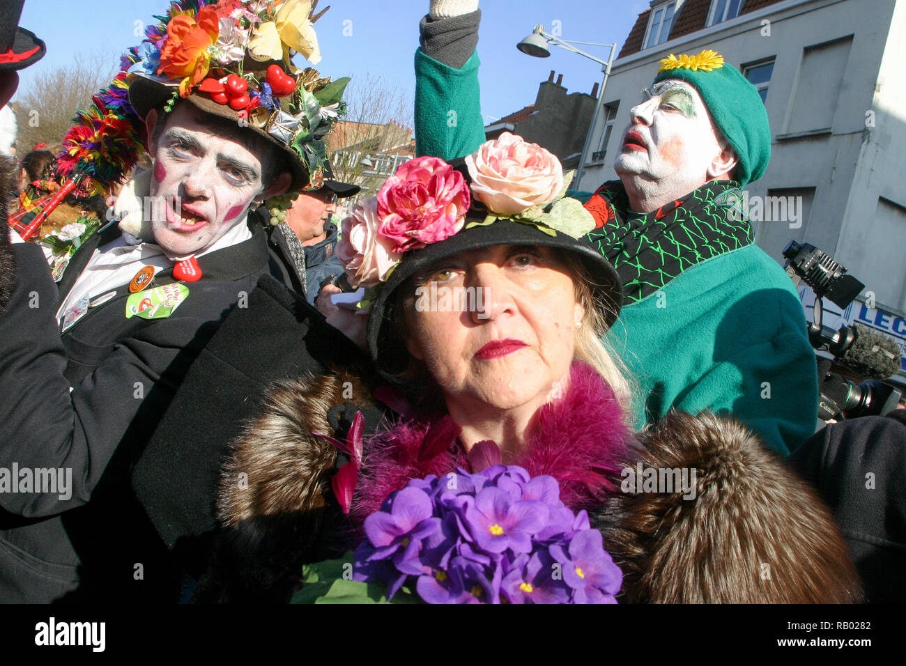 Défilé de carnaval, Dunkerque, Nord, France Banque D'Images