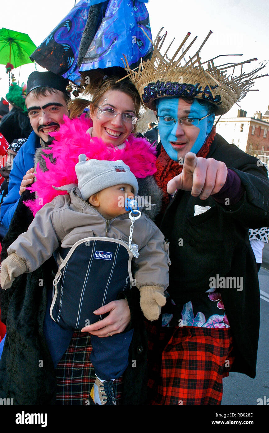 Défilé de carnaval, Dunkerque, Nord, France Banque D'Images