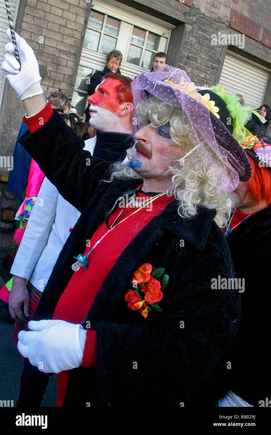 Défilé de carnaval, Dunkerque, Nord, France Banque D'Images