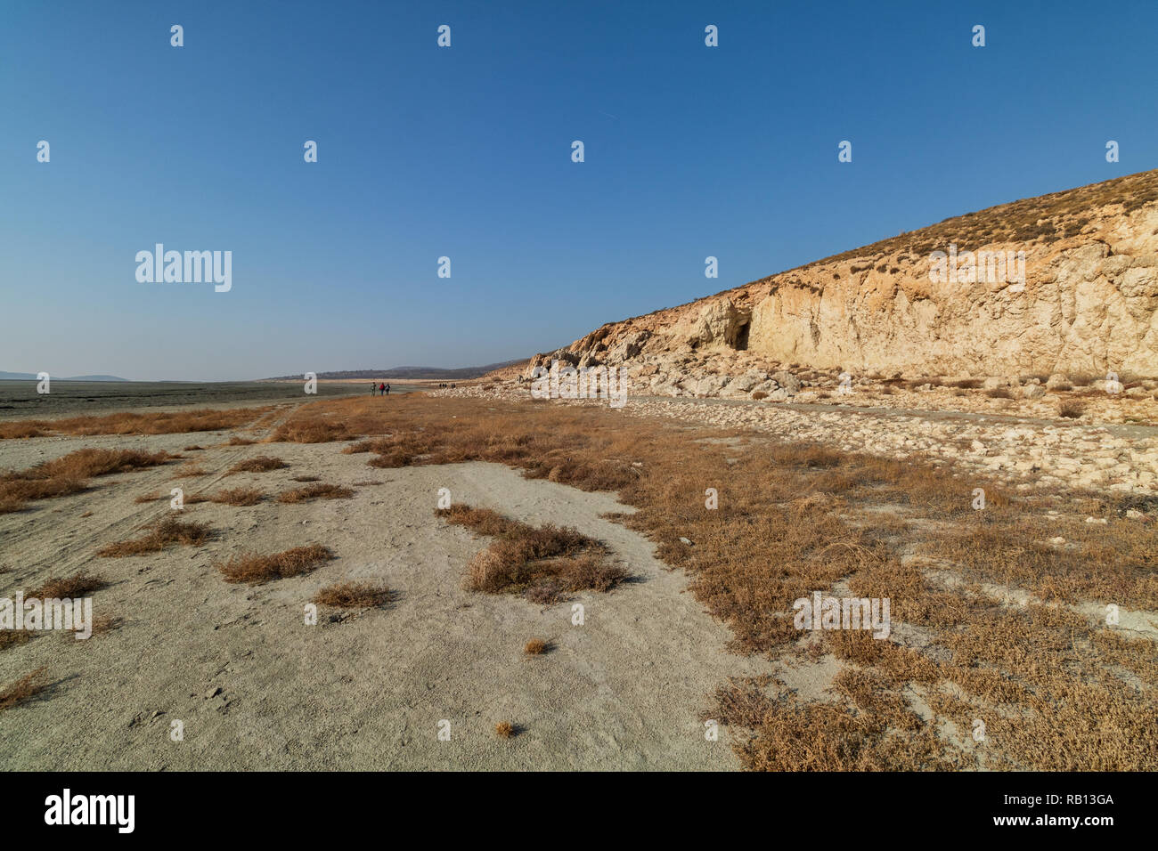 Le Lac d'orumieh, la côte de l'Île Espir, la troisième plus grande île du lac Urmia avec une superficie de 1500 hectare Banque D'Images Le Lac d'orumieh, la côte de l'Île Espir, la troisième plus grande île du lac Urmia avec une superficie de 1500 hectare Banque D'Images