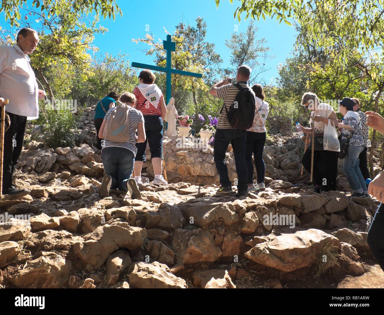 Apparition vierge marie Banque de photographies et d’images à haute