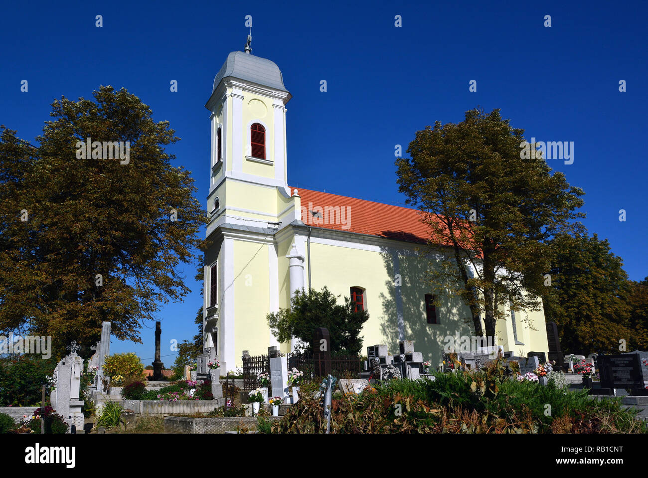 Chapelle catholique romaine de l'Esprit Saint, Pásztó, comté de Nógrád, Hongrie, Magyarország, Europe Banque D'Images