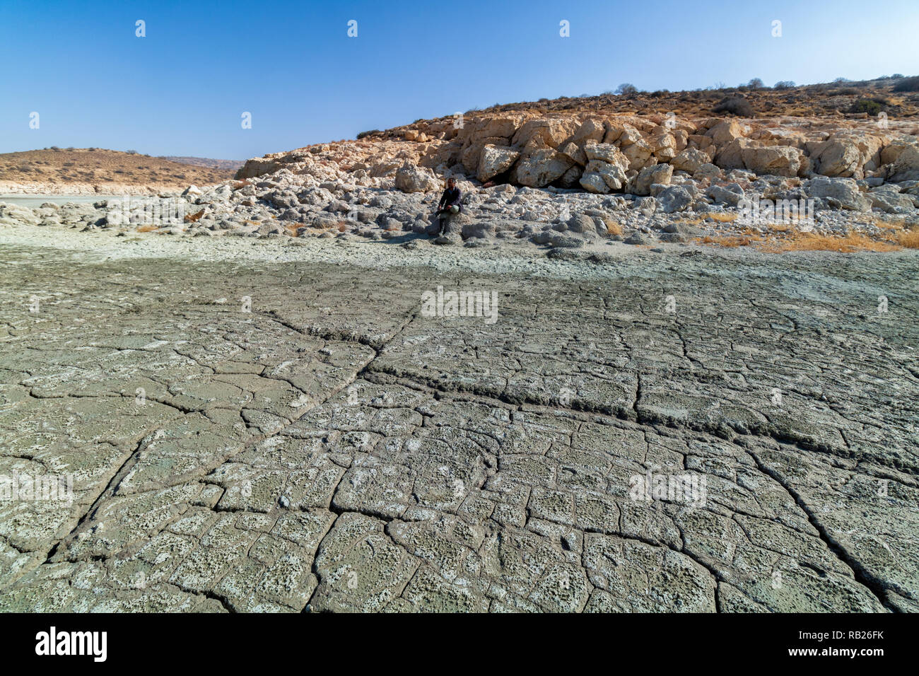 Le Lac d'orumieh, la côte de l'Île Espir, la troisième plus grande île du lac Urmia avec une superficie de 1500 hectare Banque D'Images Le Lac d'orumieh, la côte de l'Île Espir, la troisième plus grande île du lac Urmia avec une superficie de 1500 hectare Banque D'Images