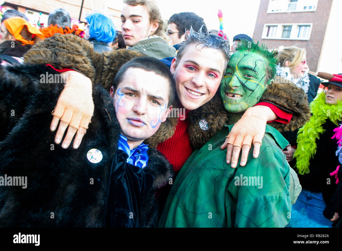 Défilé de carnaval, Dunkerque, Nord, France Banque D'Images