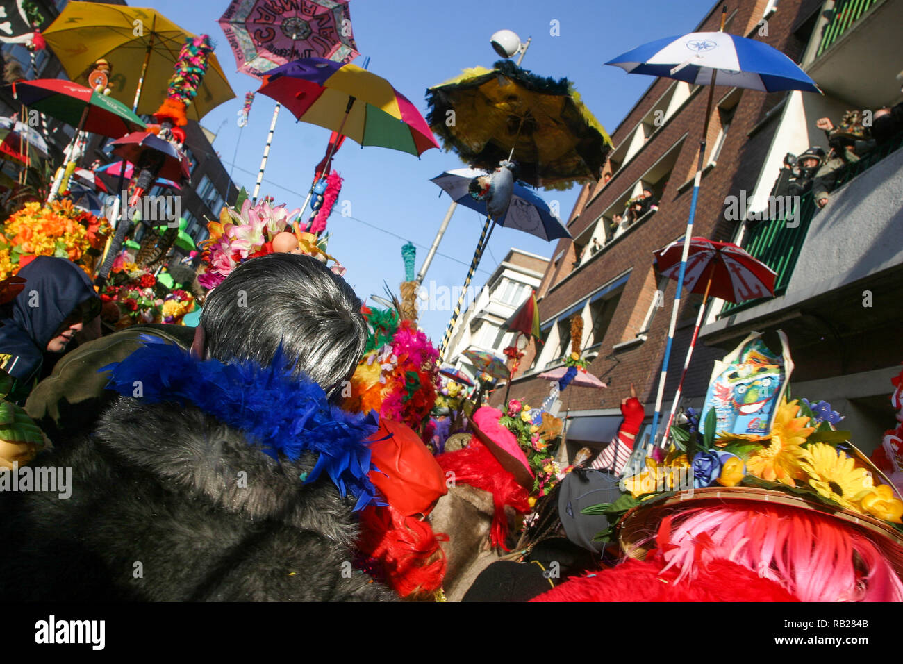 Défilé de carnaval, Dunkerque, Nord, France Banque D'Images
