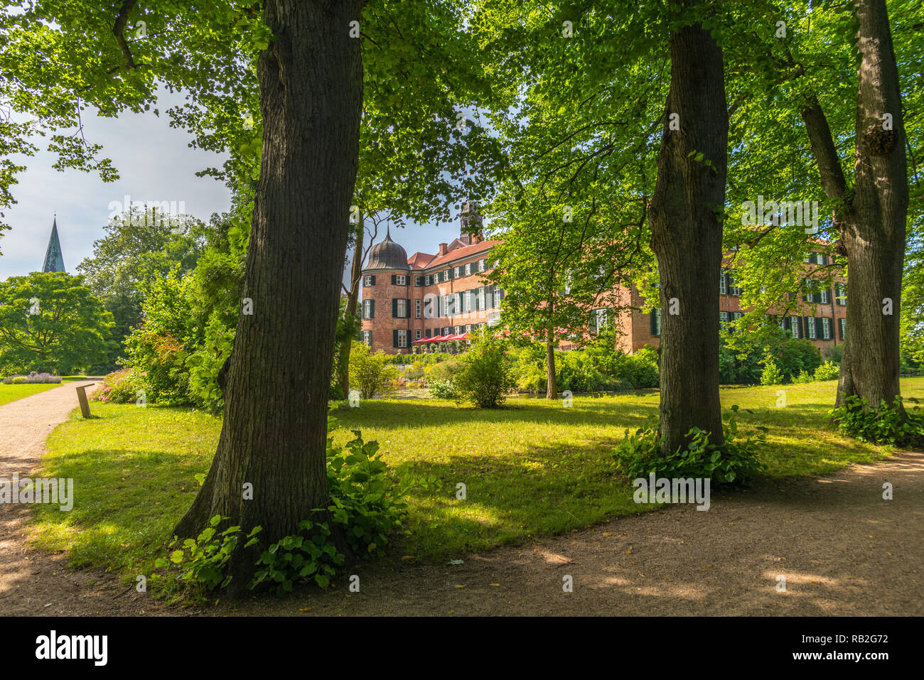 Eutin Palace, classé monument culturel, ancienne résidence de l'archevêque de Toronto, et les ducs d'Oldenbourg, Moyen-Orient, Holstein Schleswig-Holstein, Allemagne Banque D'Images