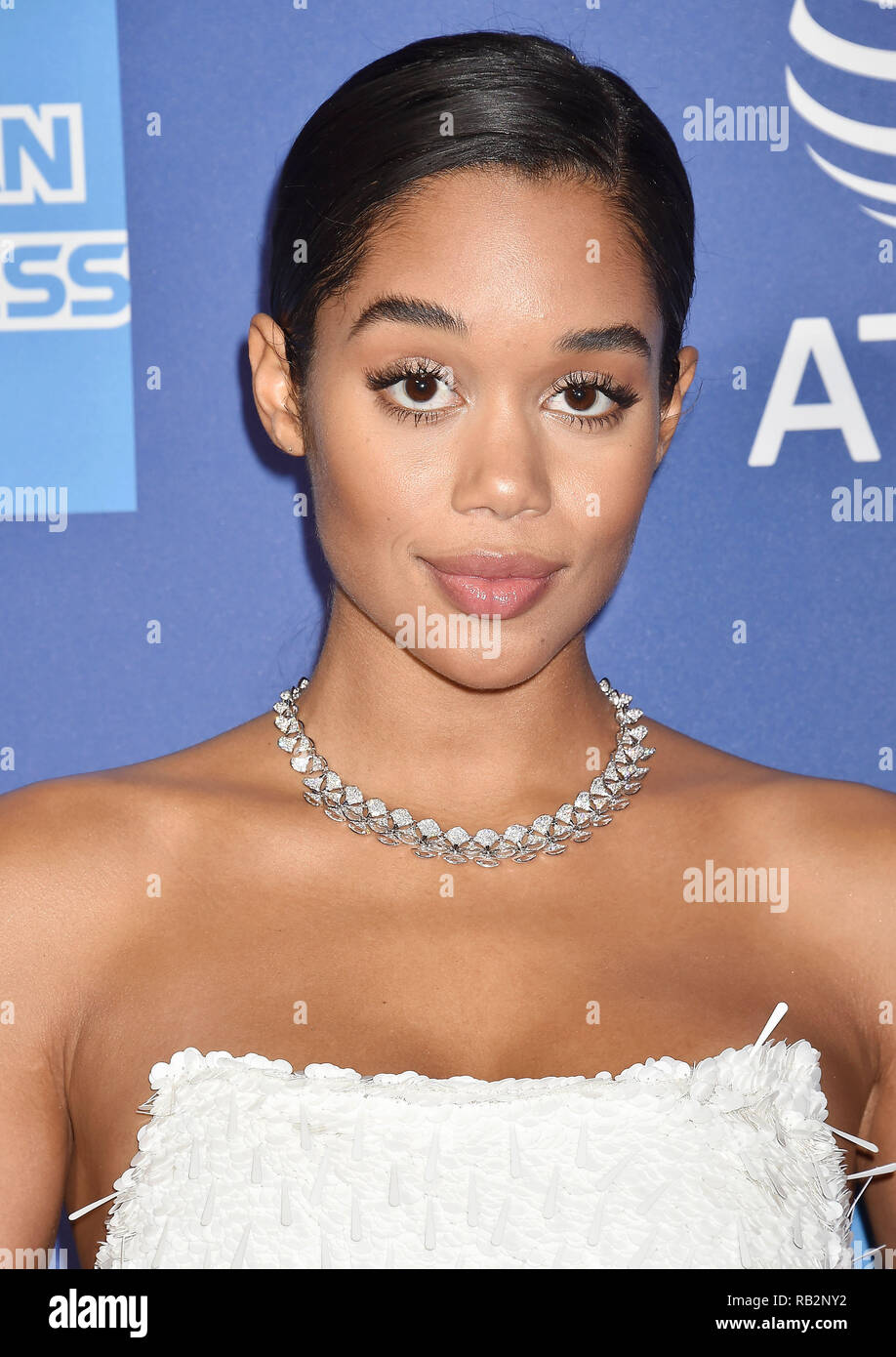 PALM SPRINGS, CA - le 03 janvier : Laura Harrier assiste à la 30e