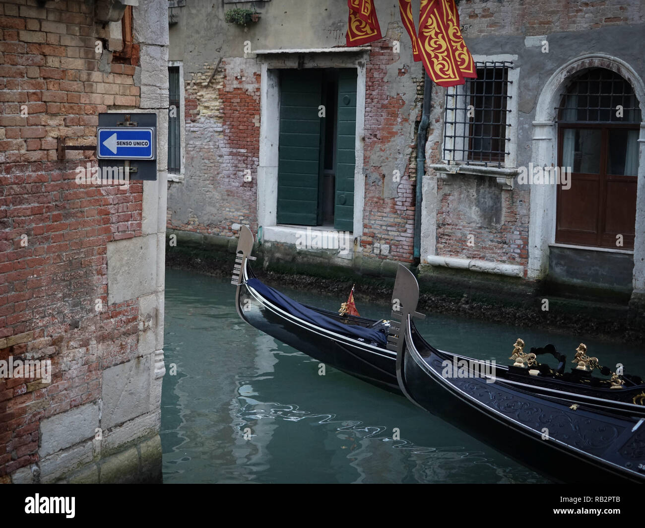 Kanal à Venise Banque D'Images