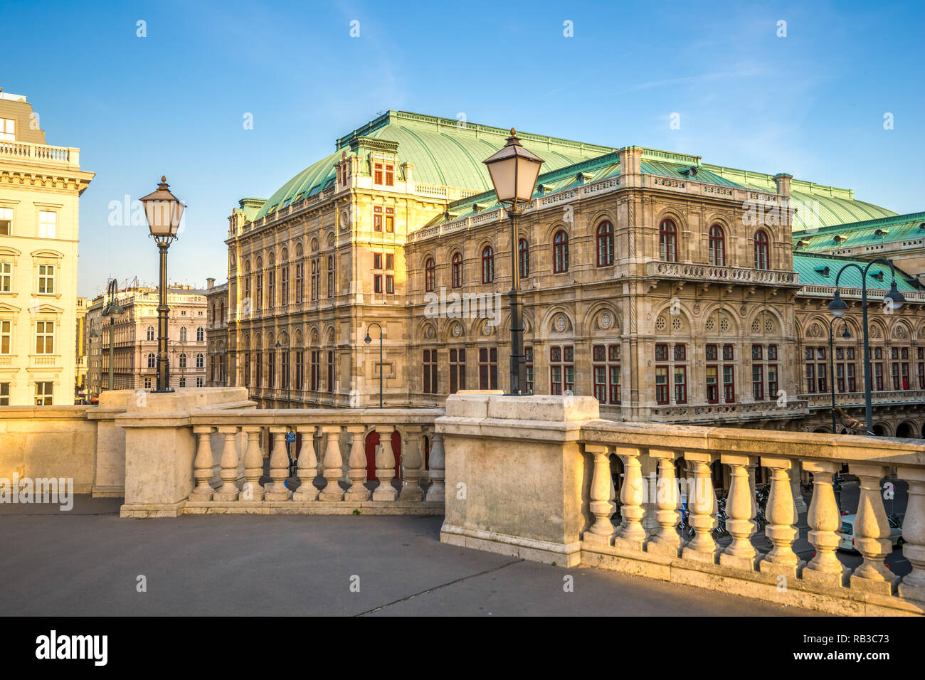 L'Opéra de Vienne Vienne Autriche Banque D'Images