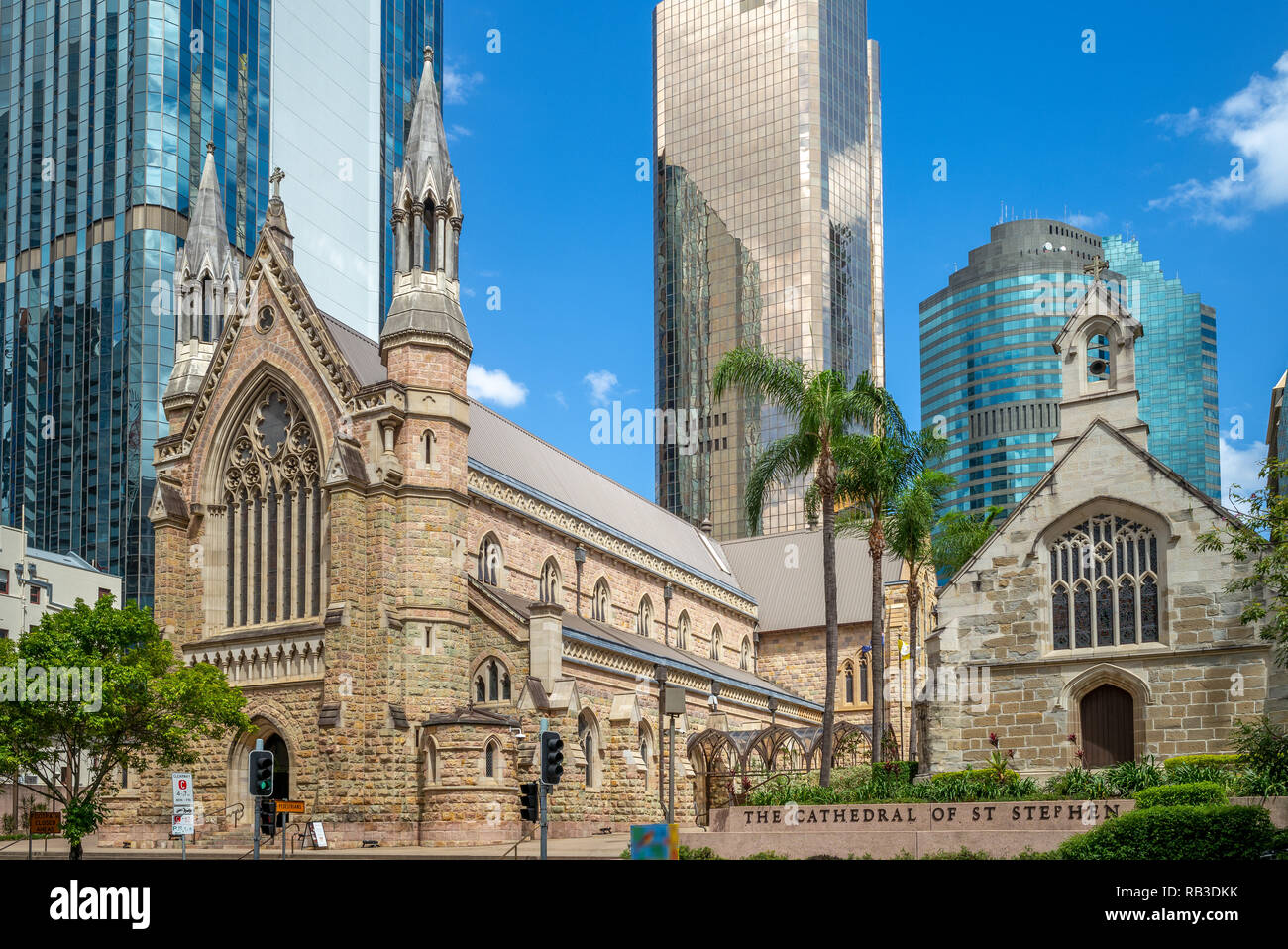 Cathédrale de St Stephen, à Brisbane, Australie Banque D'Images