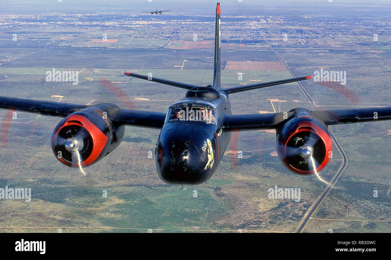 Douglas A-26 Invader,Vietnam avion ère Banque D'Images