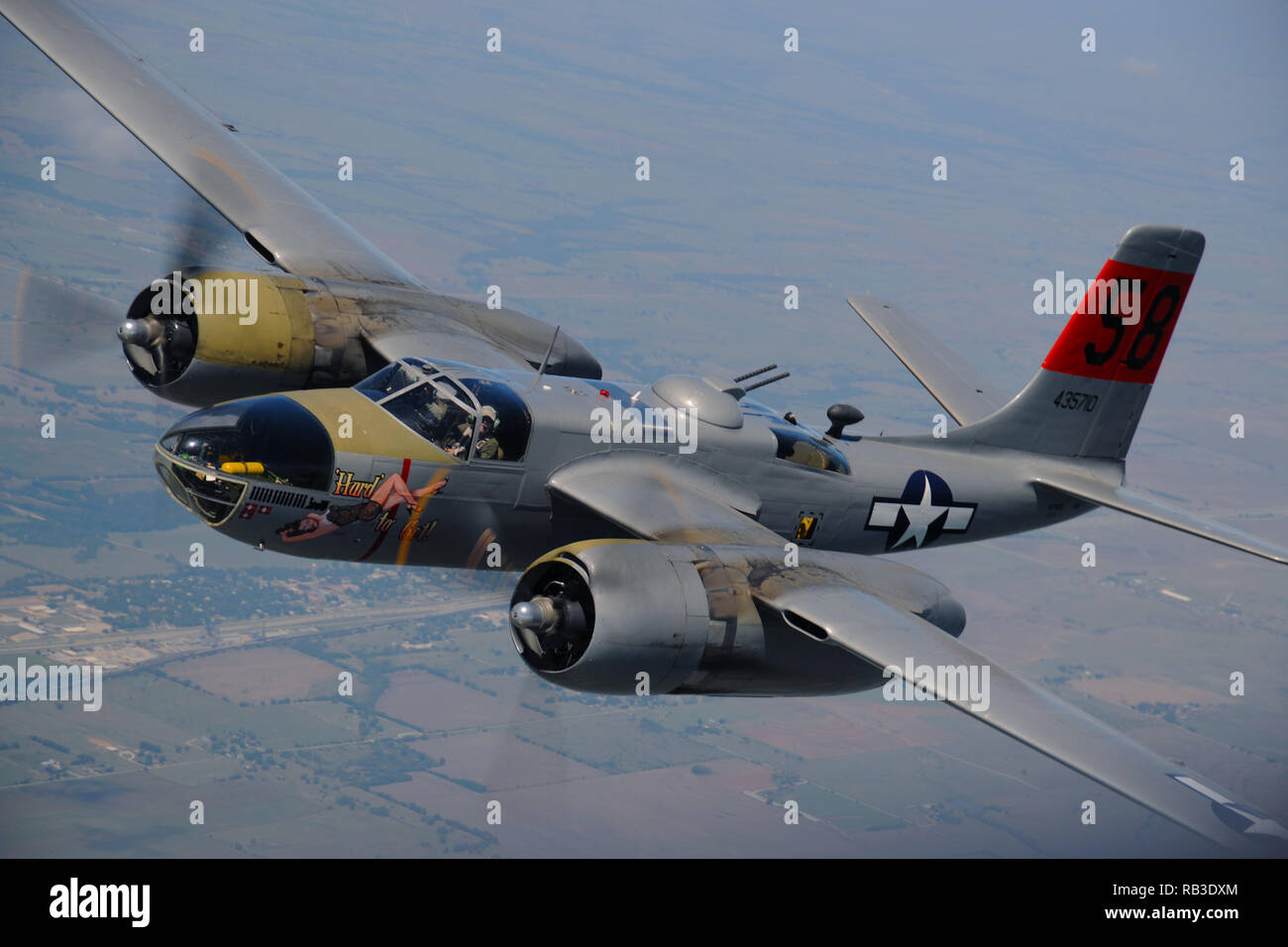 Douglas A-26 Invader,Vietnam avion ère Banque D'Images