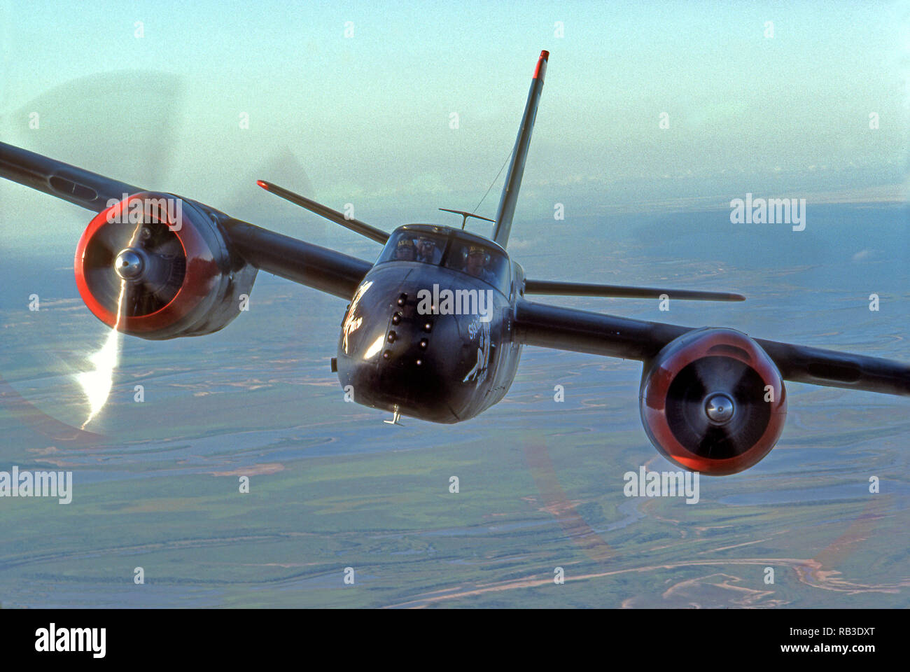 Douglas A-26 Invader,Vietnam avion ère Banque D'Images