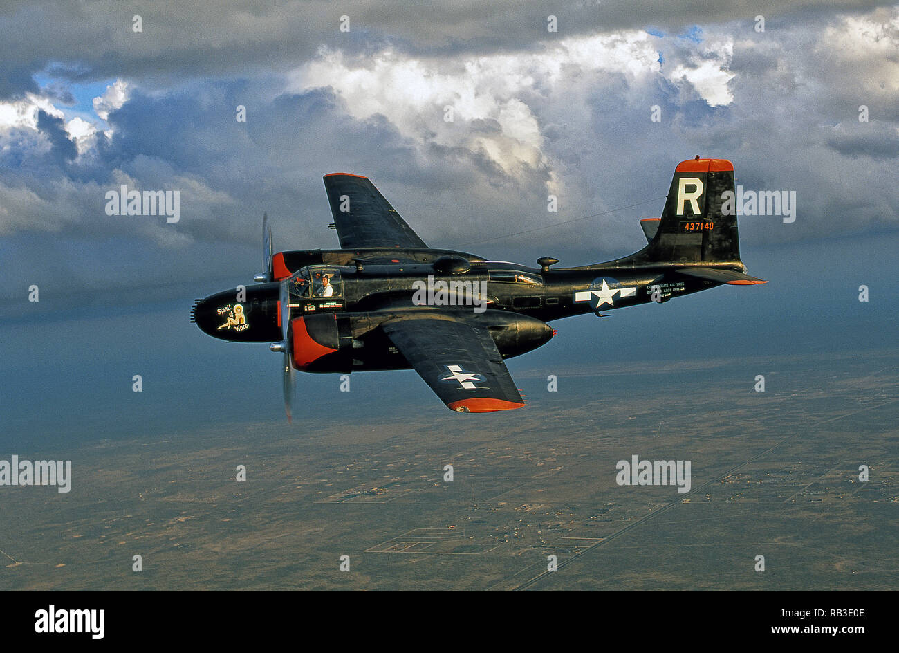 Douglas A-26 Invader,Vietnam avion ère Banque D'Images