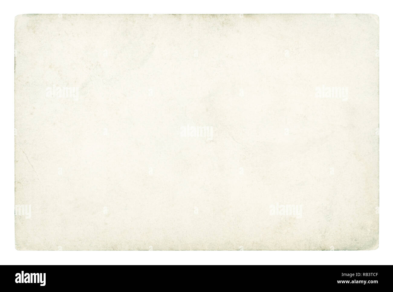 Vintage papier fond isolé - (chemin inclus) Banque D'Images